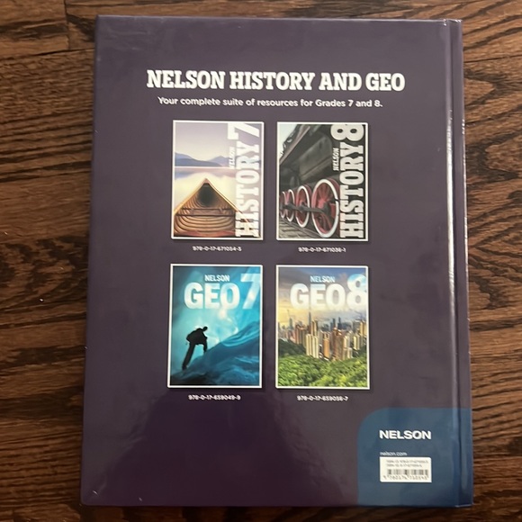 Nelson History Textbook for Grade 7 - Picture 3 of 5